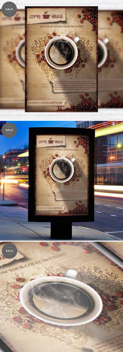 Coffee Shop Flyer Template Coffee Shop Flyer Template