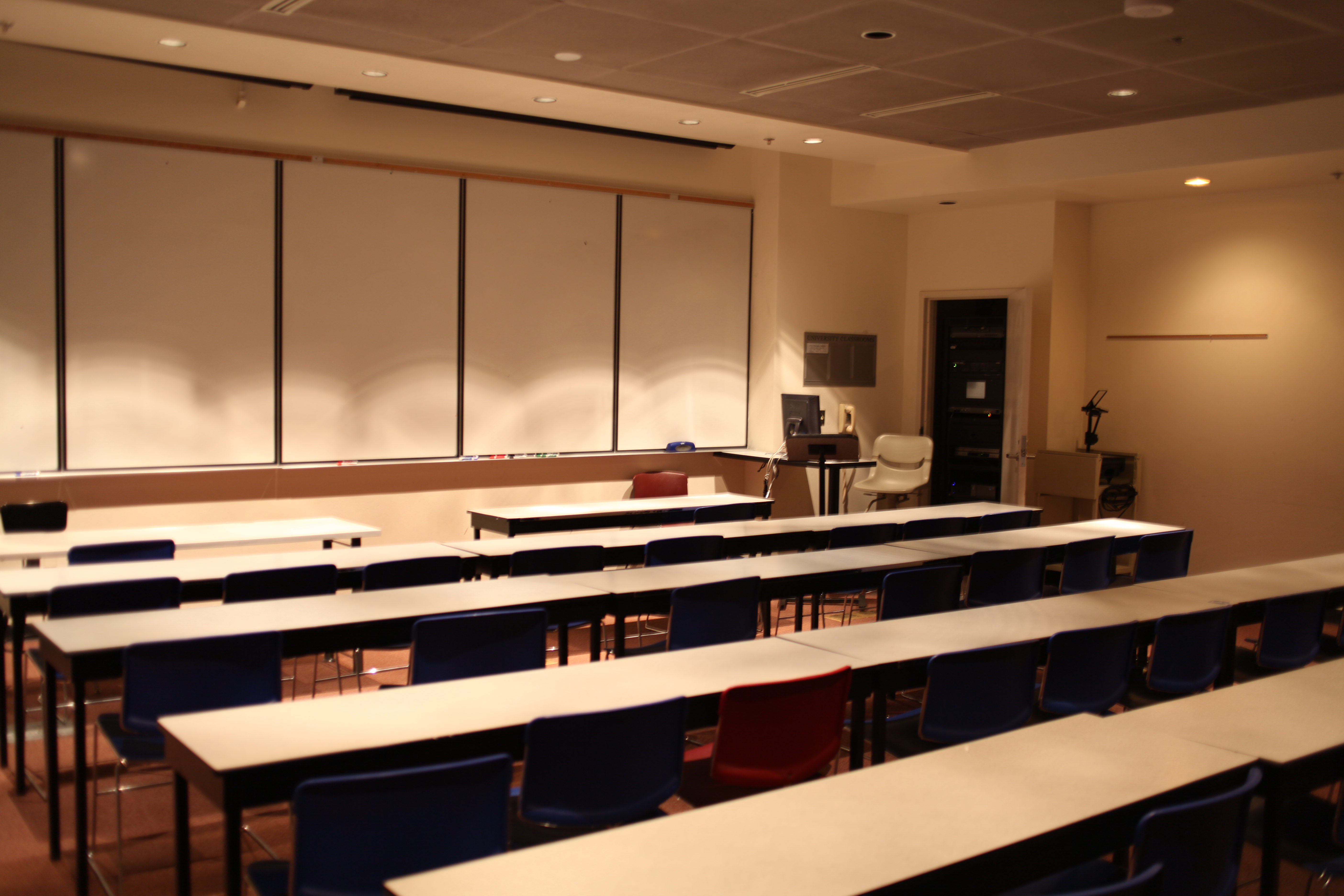 College Classroom Design Layout