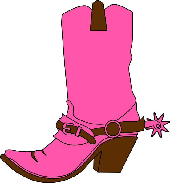 Cowgirl Boots Clip Art Free