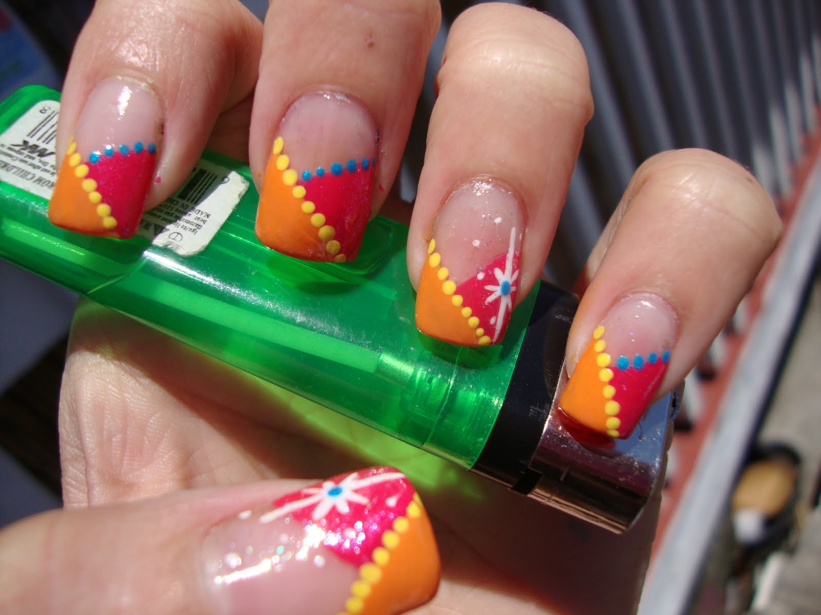 Crazy Acrylic Nail Designs