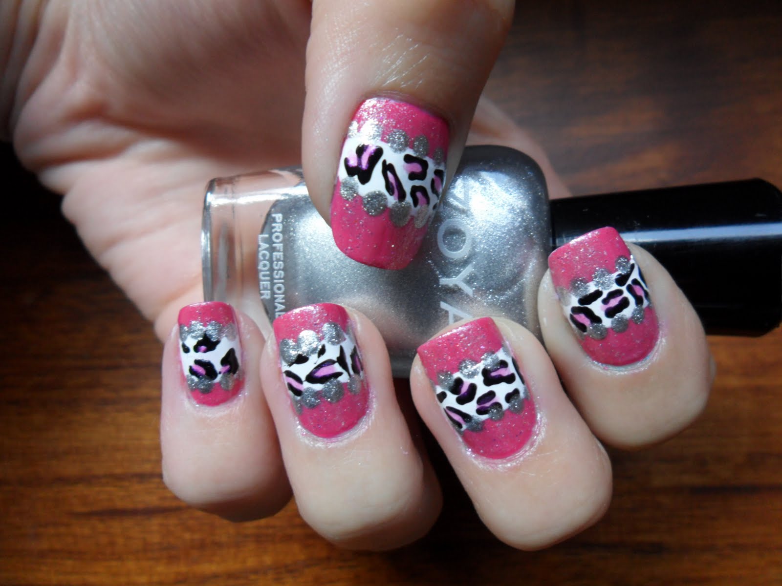 Crazy Nail Designs Pink