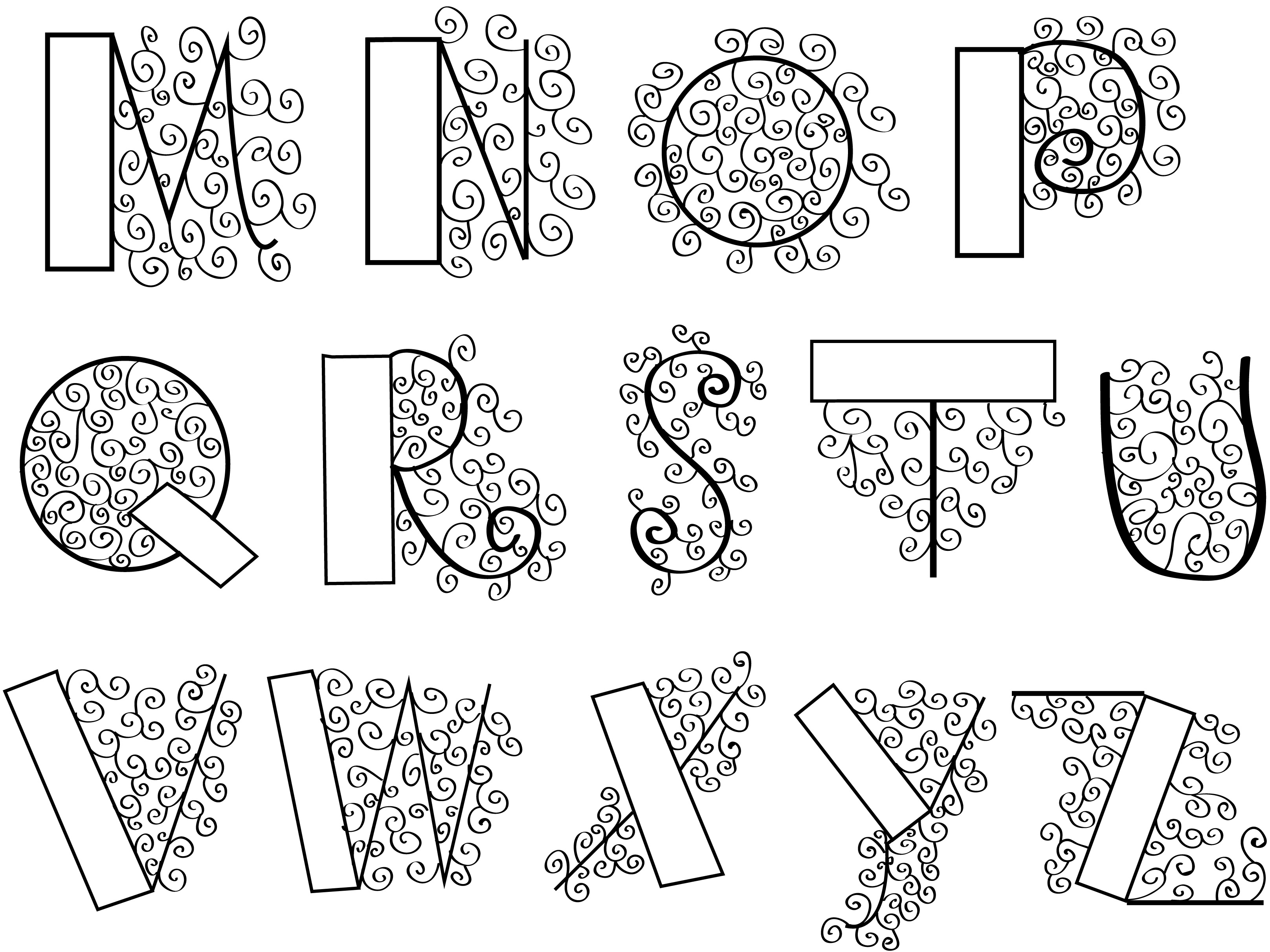 Cute Bubble Letter Fonts