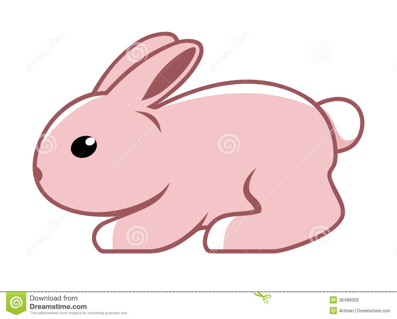 Cute Easter Bunny Rabbit