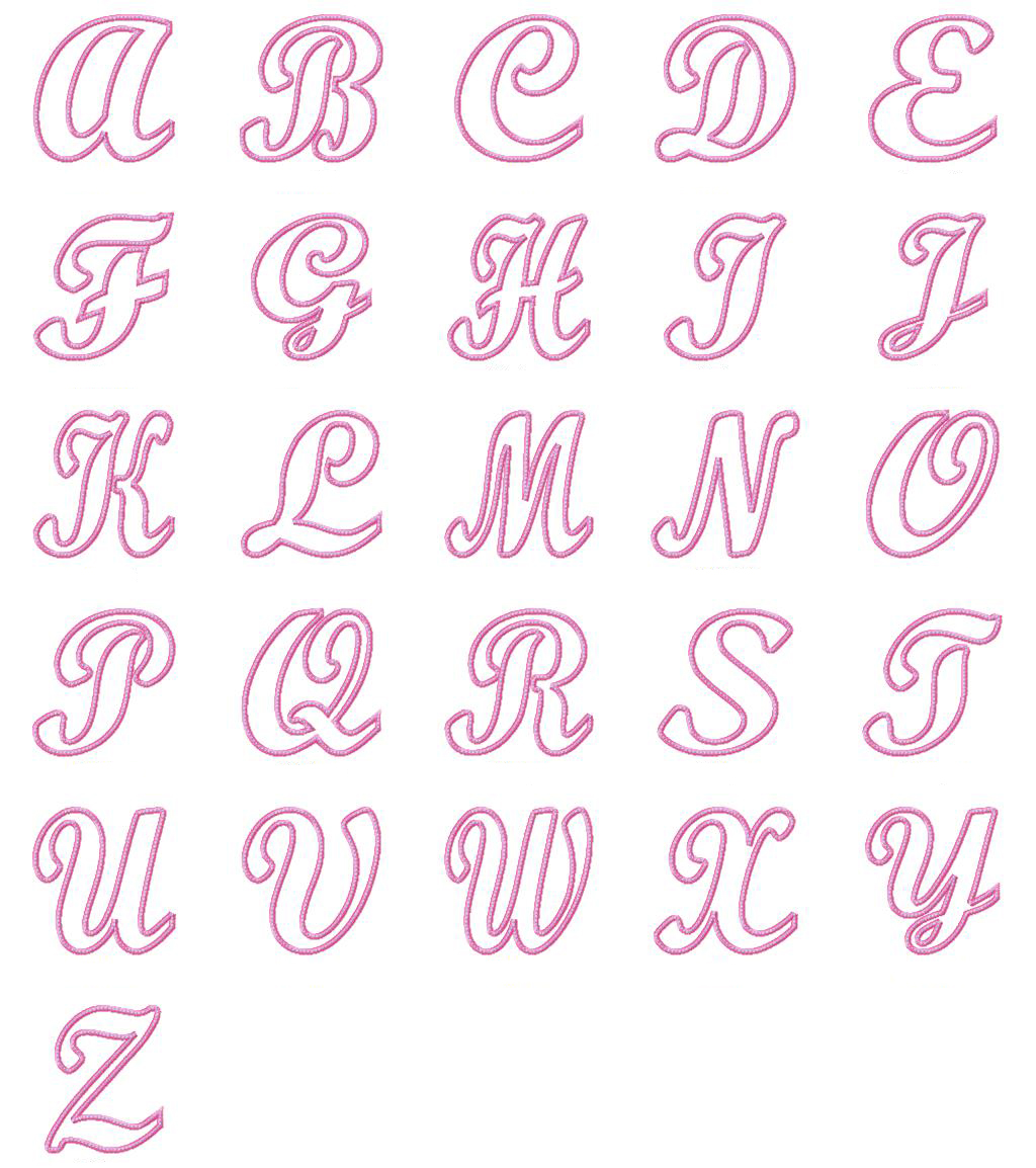 Cute Girly Bubble Letters Cute Girly Bubble Letters