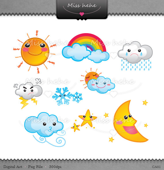 Cute Weather Clip Art