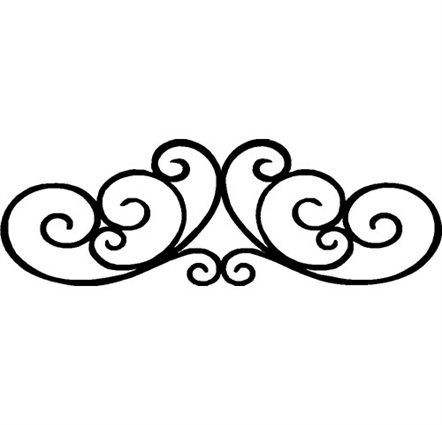 9 Fancy Scroll Designs Images - Free Wedding Scrolls Borders Clip Art