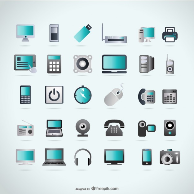 Devices Technology Icons