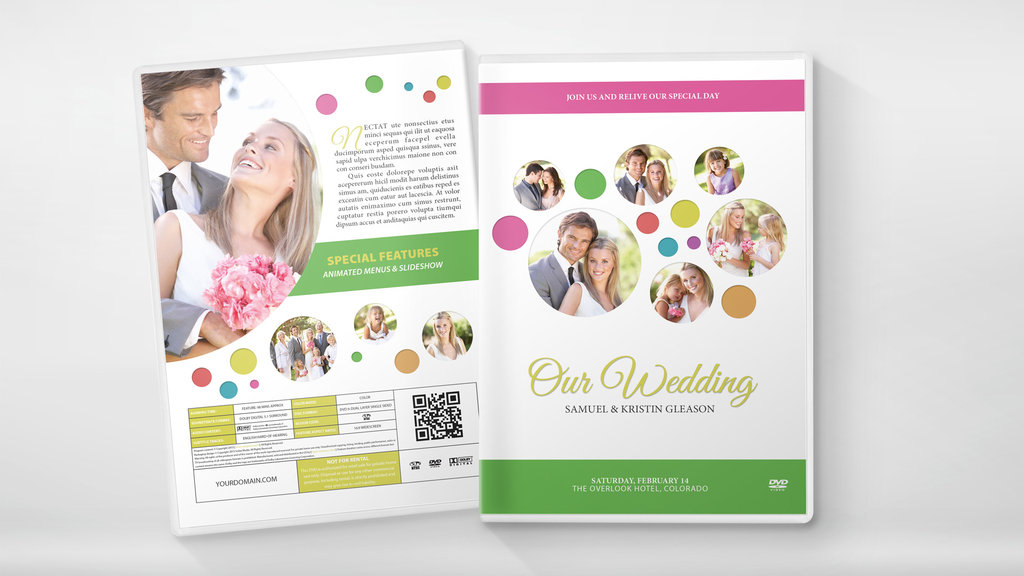 DVD Cover Template PSD