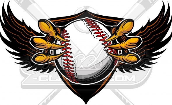 Eagle Baseball Clip Art