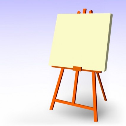 Easel Vector