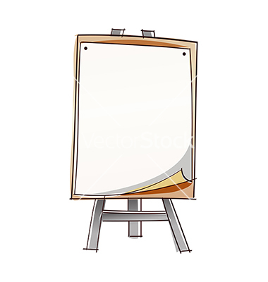 Easel Vector