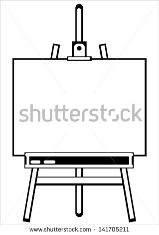 Easel Vector