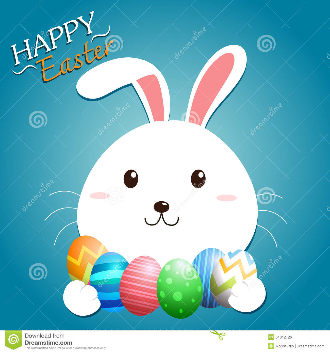 Easter Bunny Vector Easter Bunny Vector