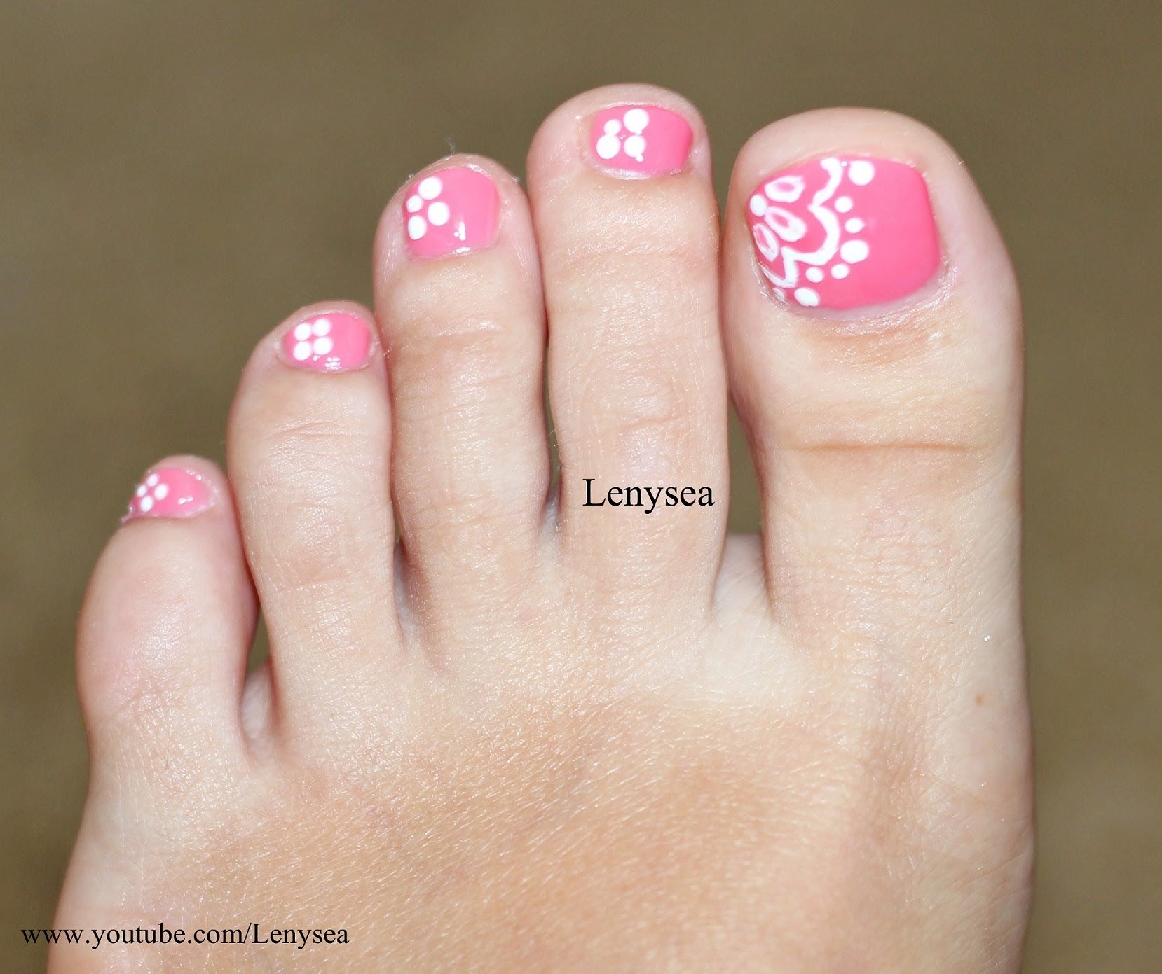 16 Simple Toe Nail Polish Designs Images