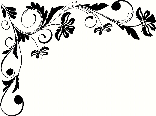 Flower Corner Border Designs Flower Corner Border Designs