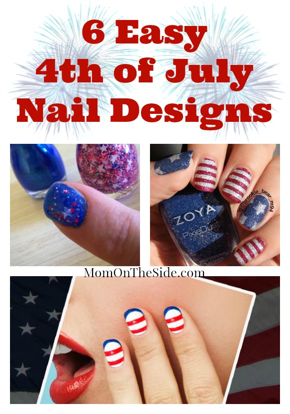 Fourth of July Easy Nail Designs Fourth of July Easy Nail Designs