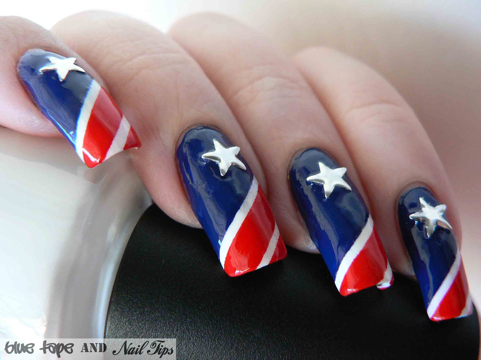 Fourth of July Nail Art Designs Fourth of July Nail Art Designs