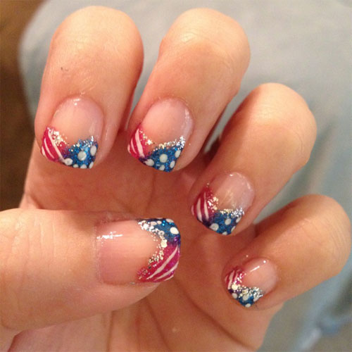 Fourth of July Nail Art Designs Fourth of July Nail Art Designs