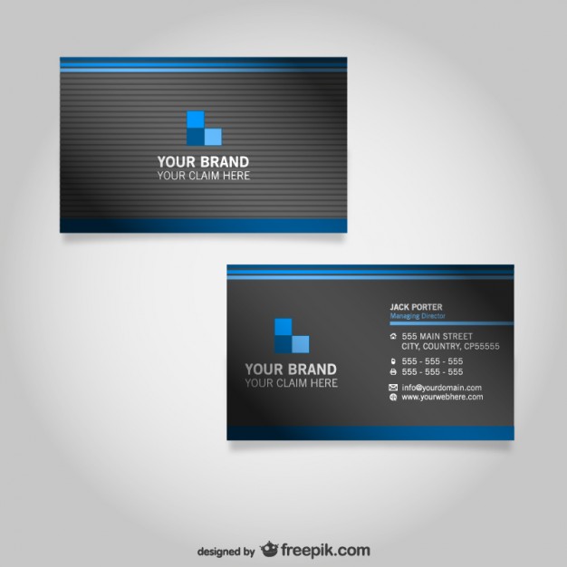 Free Business Card Graphics