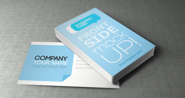 Free Business Card Mock Up Psd