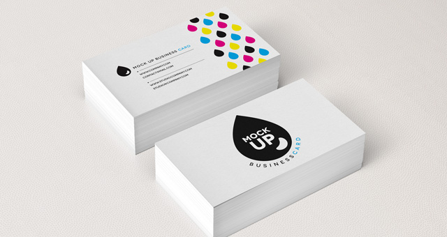 10 Business Card Mock Up Template PSD Images