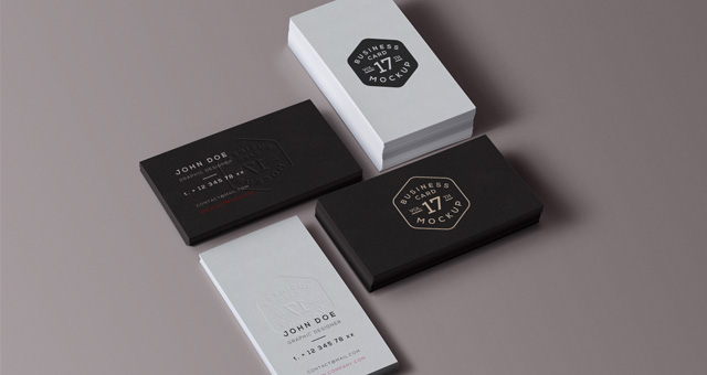 Free Business Card Mockup Template PSD