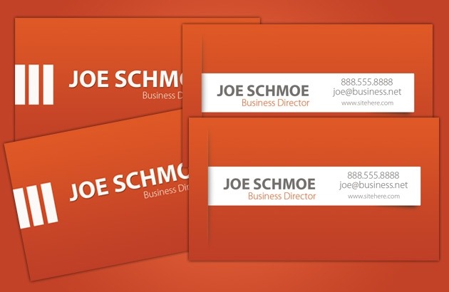 Free Business Card PSD Template