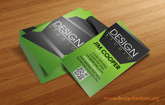 Free Business Card PSD Template