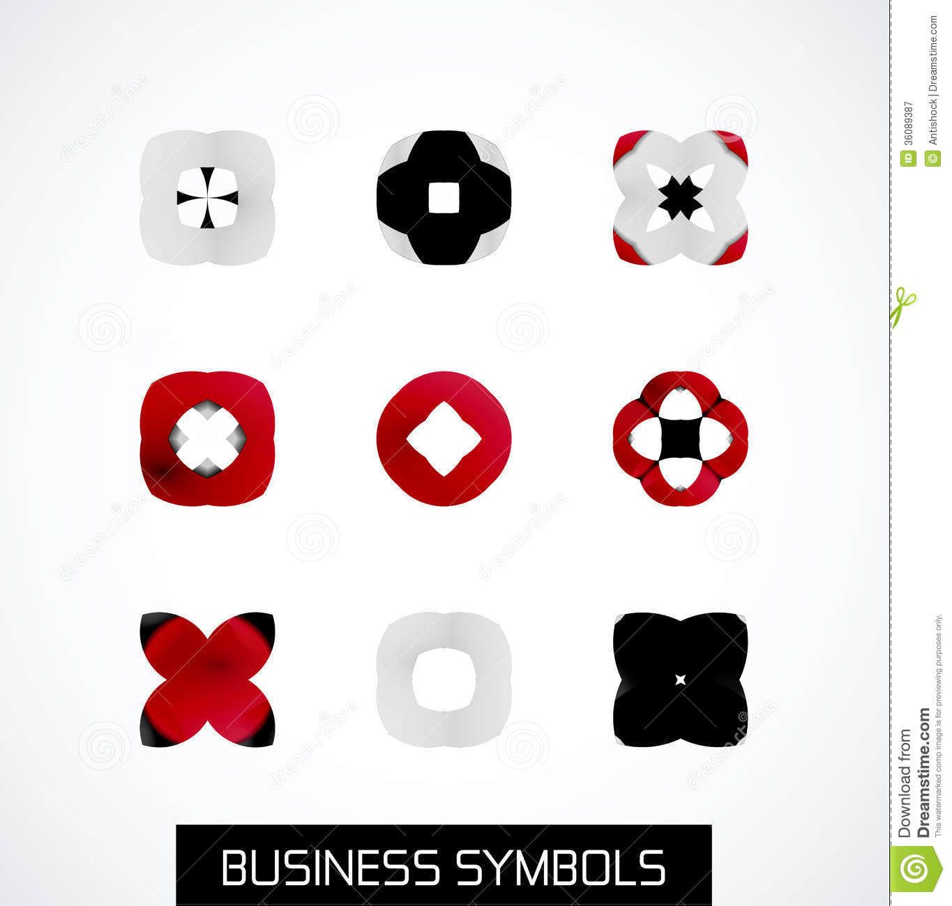 Free Business Icon Set Modern