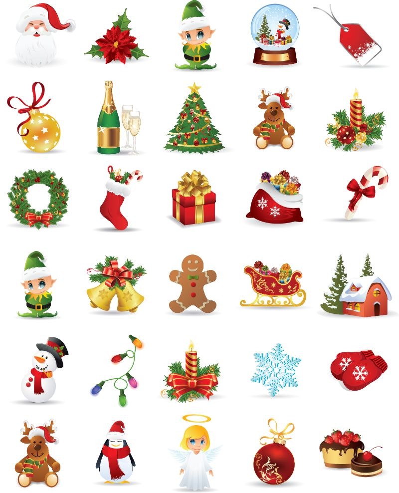 16 Photos of Christmas Vector Art