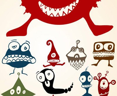 Free Cute Monster Vector