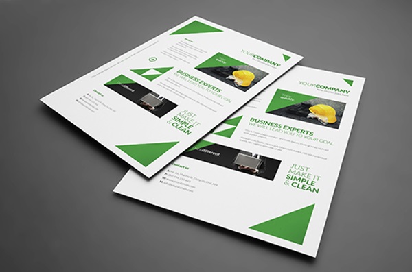 Free Flyer Mockup Template