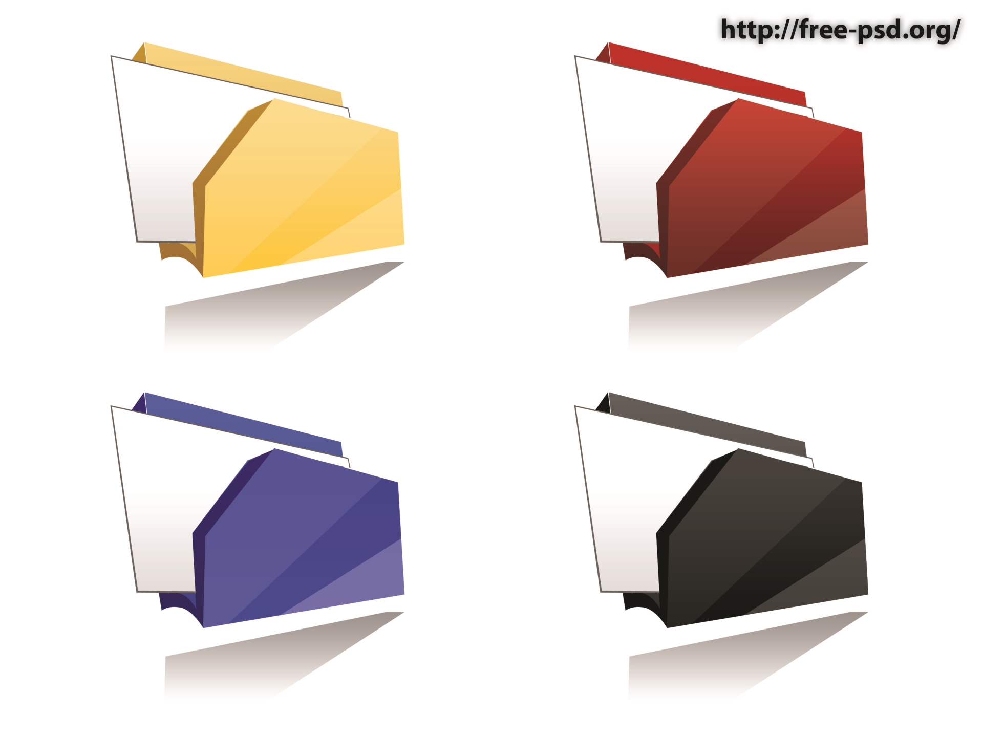 Free Folder Icon Set