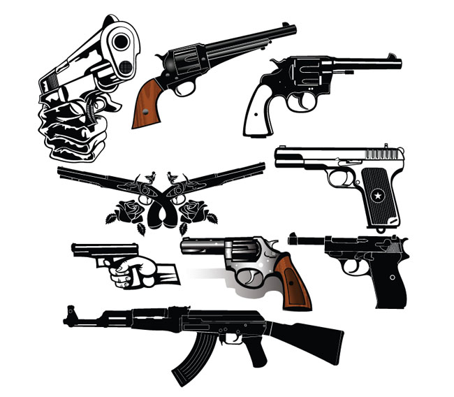 Free Gun Vector Art