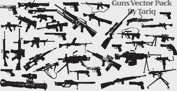 Free Gun Vector Art