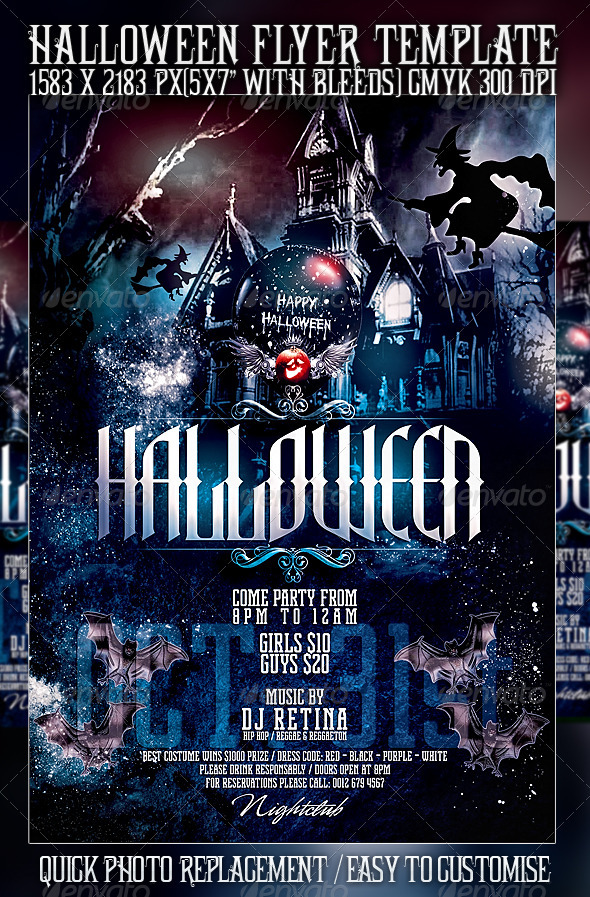 Free Halloween Flyer Templates Downloads