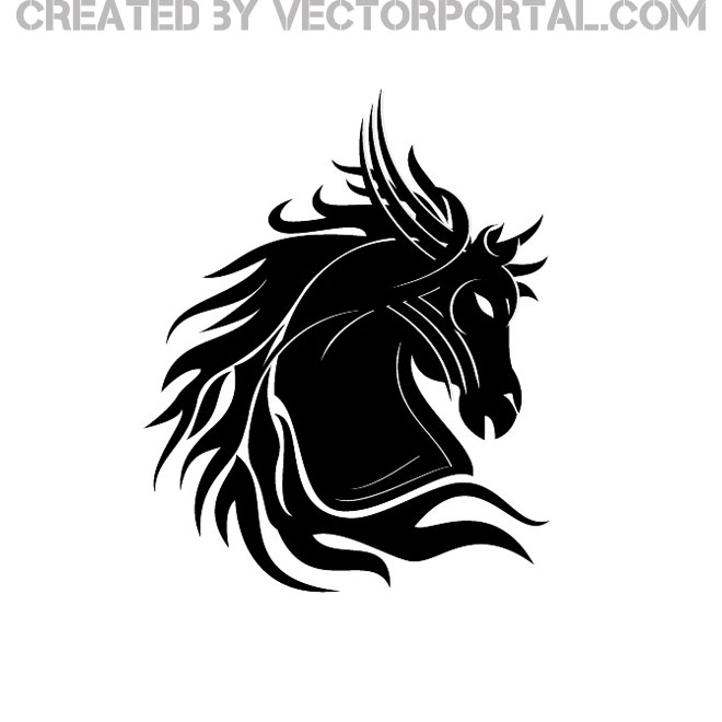 Free Horse Vector Logo Design