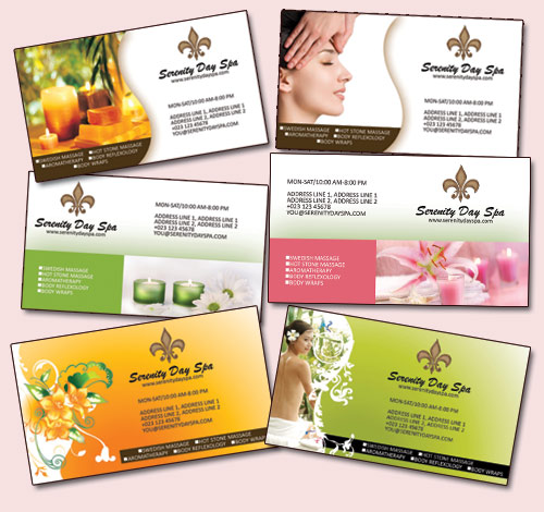 Free Massage Business Card Templates