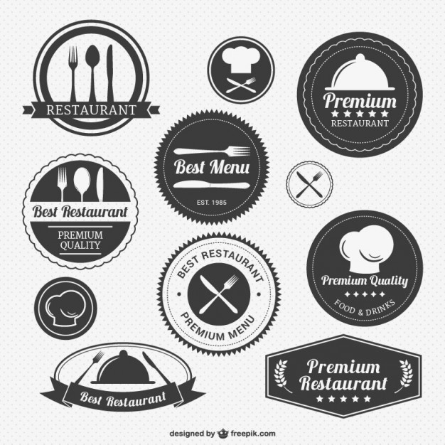 11 Restaurant Icon Vector Pack Images