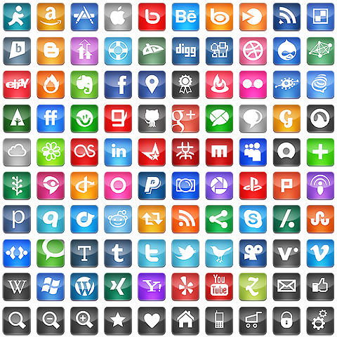 Free Social Media App Icons
