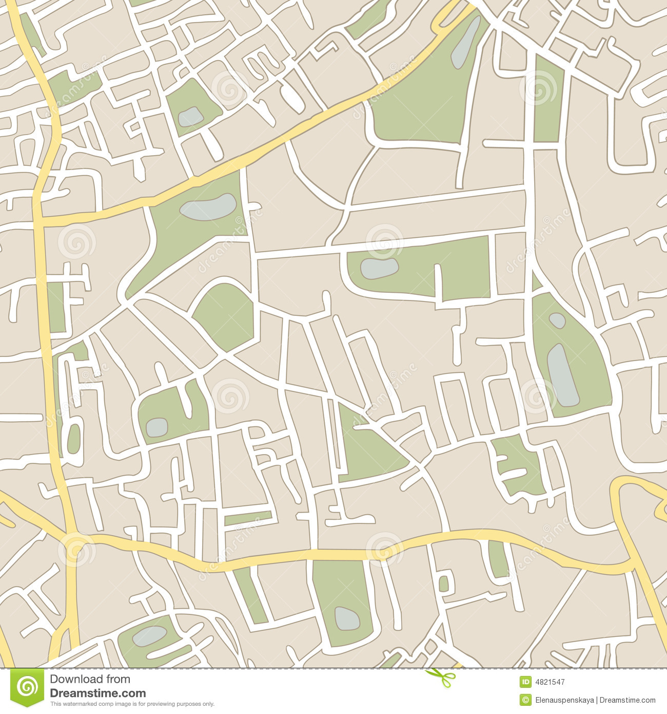 Free Vector City Maps