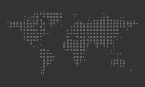 Free Vector Dotted World Map