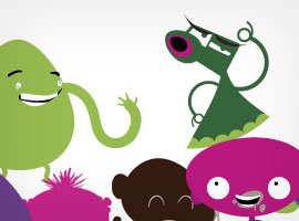 Free Vector Monsters