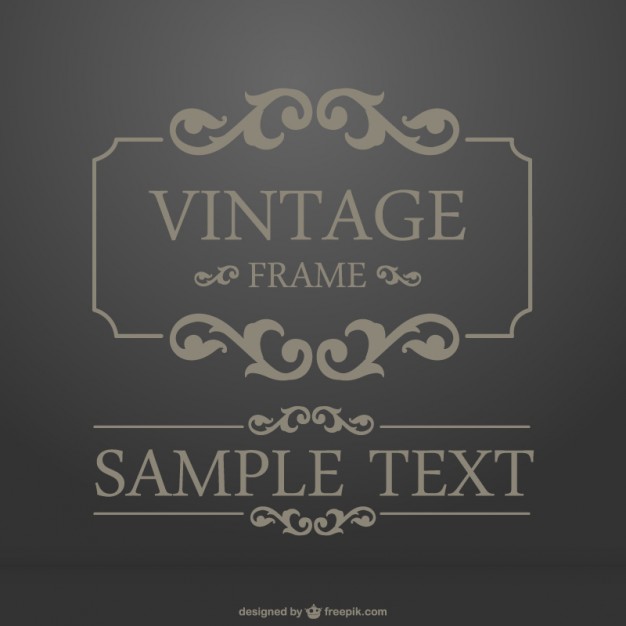 Free Vector Vintage Emblem