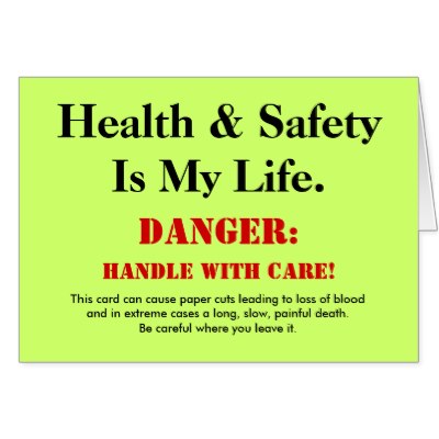 Funny Safety Slogans and Quotes