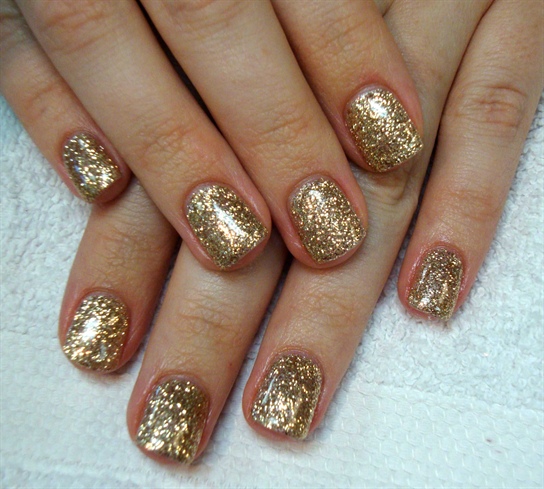 Glitter Gel Nails