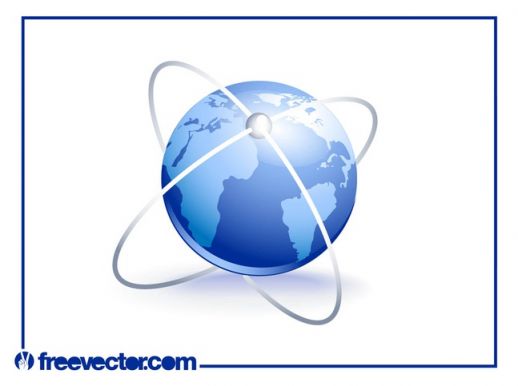 Globe Icon Vector Free