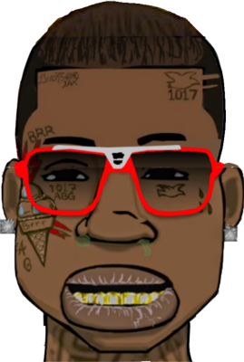 Gucci Mane Cartoon Drawing