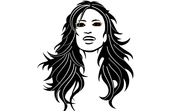 Hair Vector Art