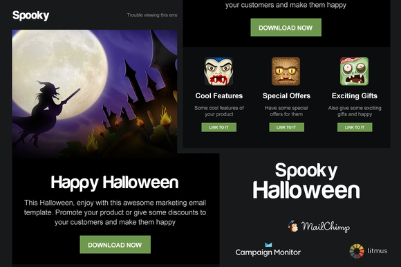 Halloween Email Template